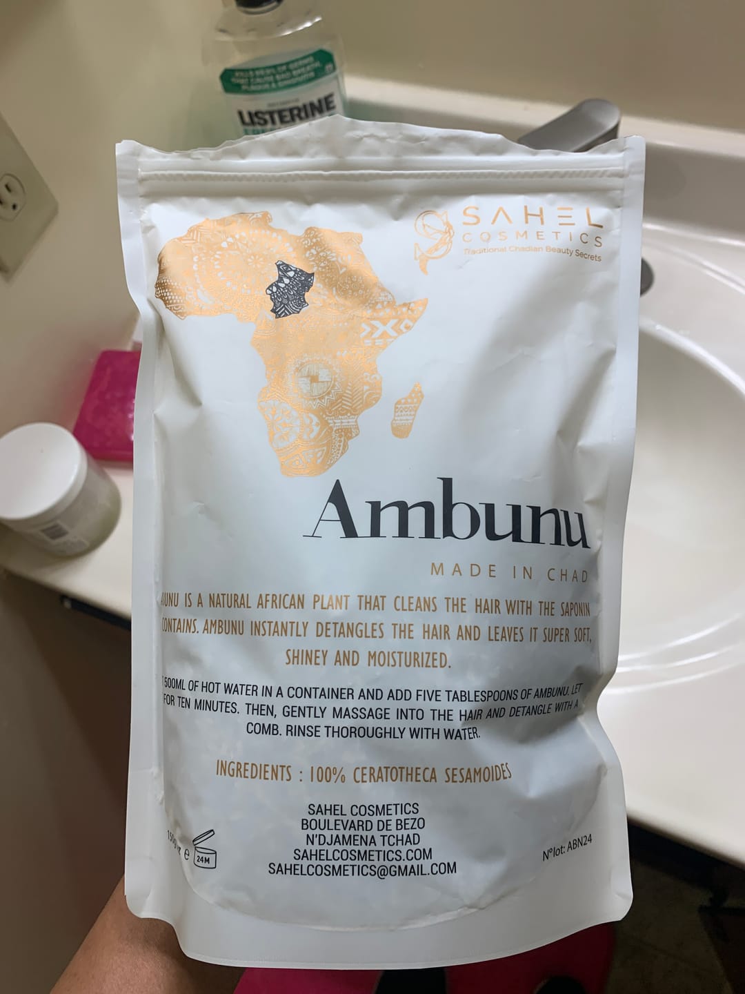 Customer photo review of Ambunu 150g