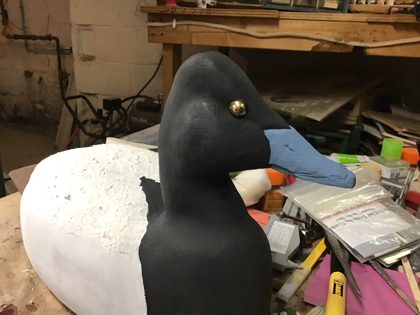 Customer photo review of Decoy Paint Single Color - 4oz