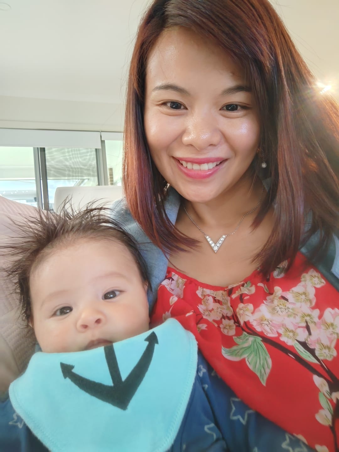 Customer photo review of Mandarin & Chamomile Natural Shampoo