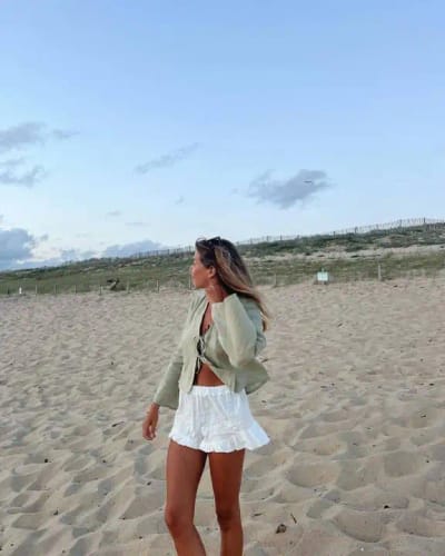 Customer photo review of Amara | Bow Shirt