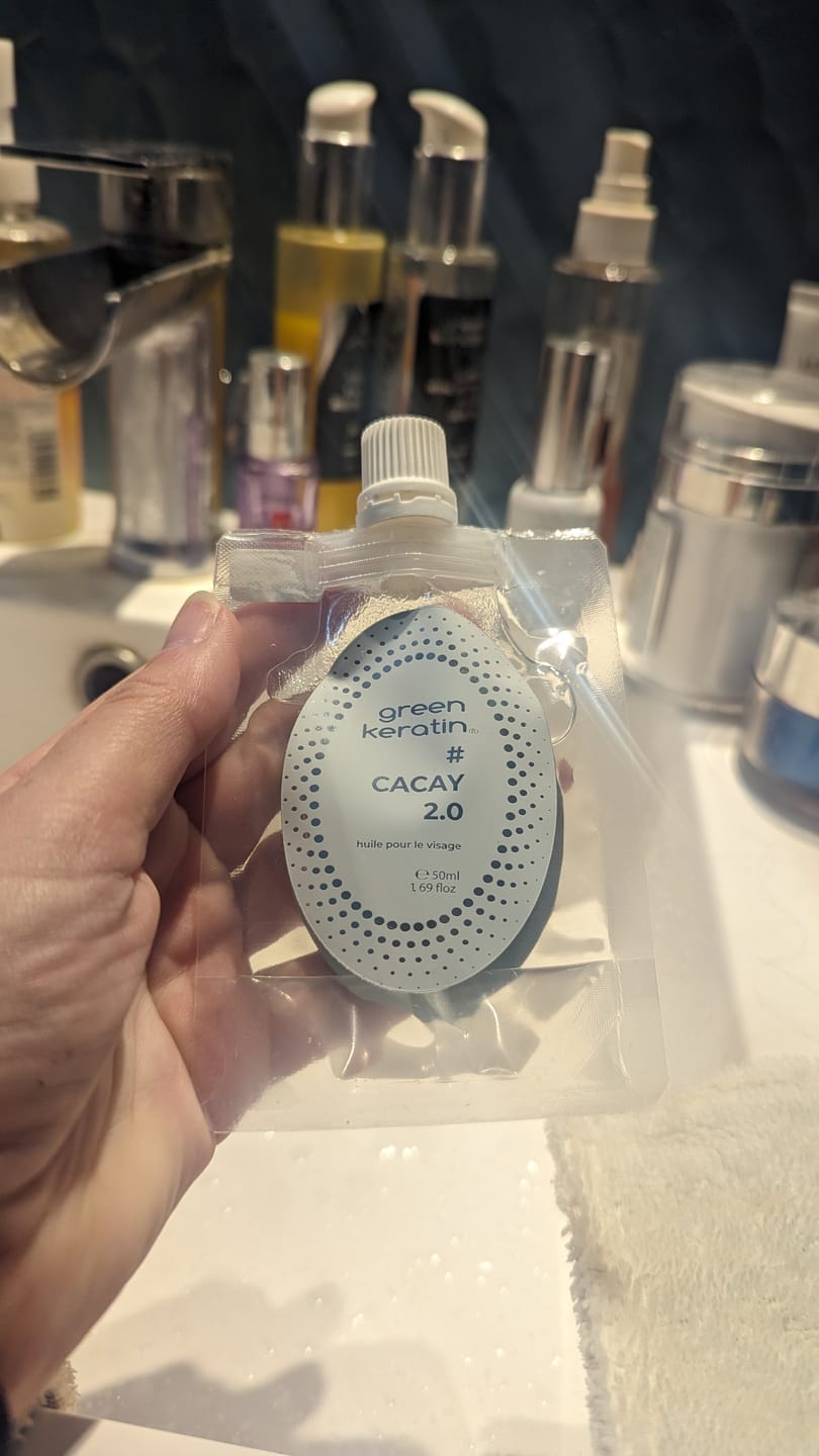 Customer photo review of Cacay 2.0 - Huile pour le Visage #FF