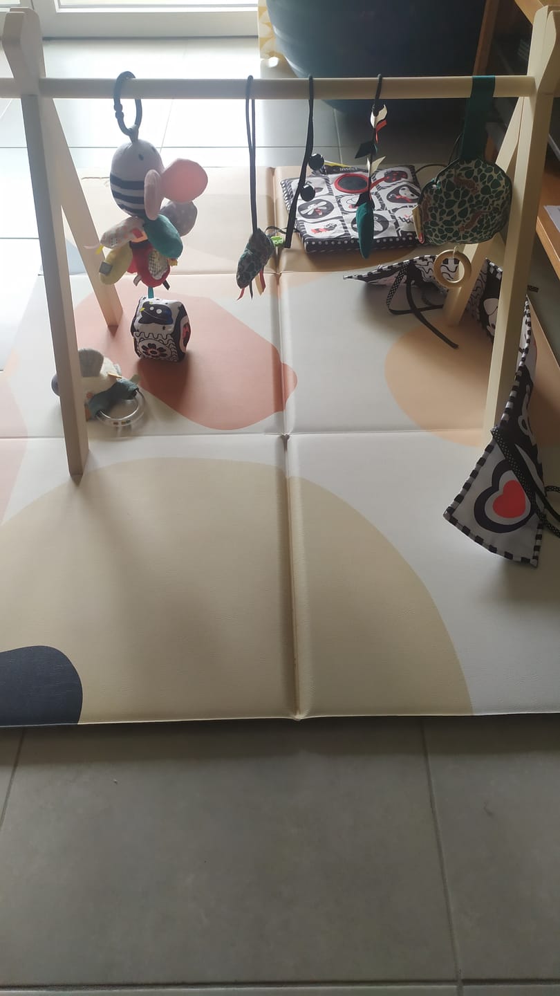 Customer photo review of Arche d'éveil musical en bois pour bébé - Mika