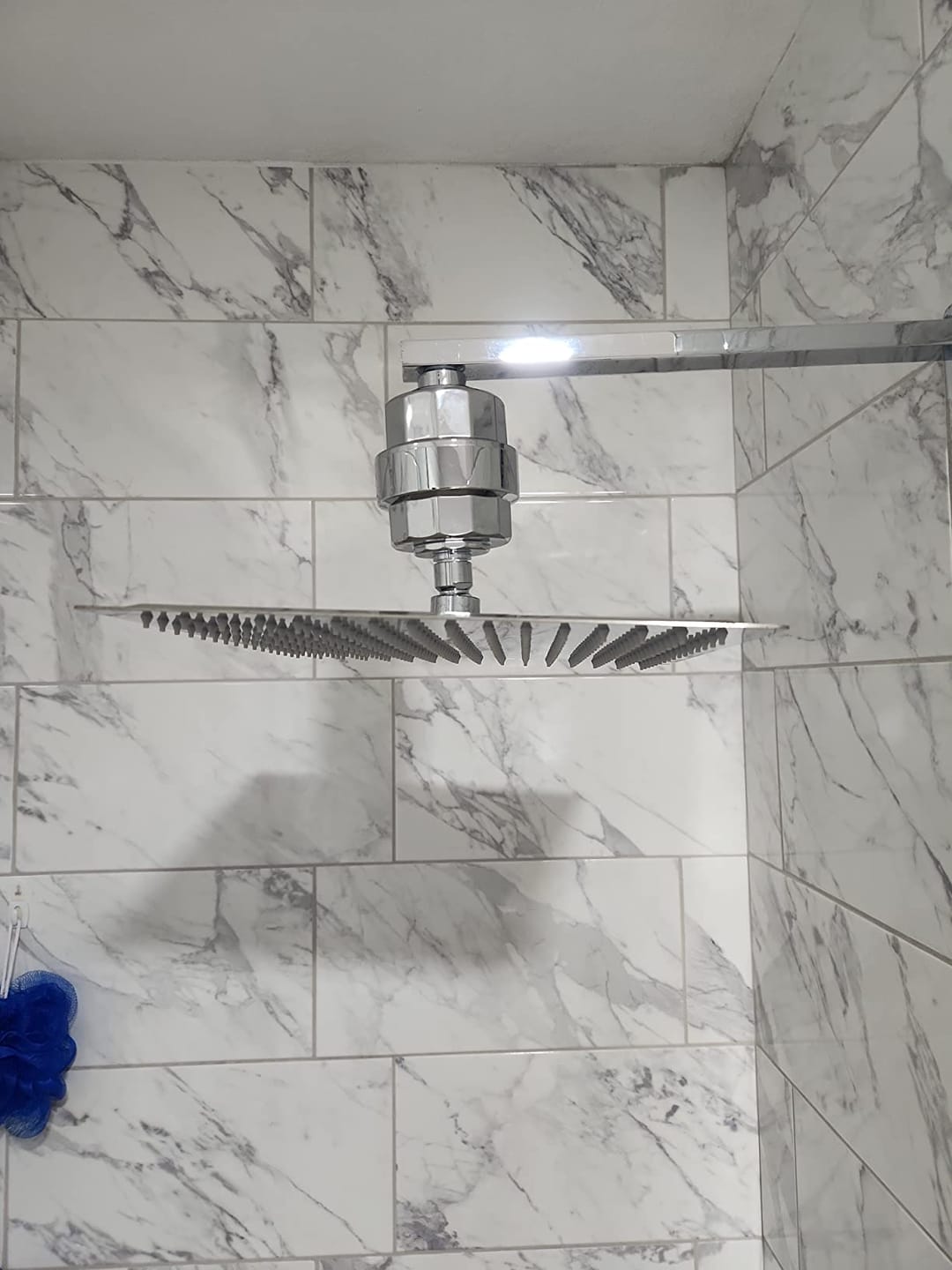 Customer photo review of HolyH2O™ Shower Mate (Filter Attachment)
