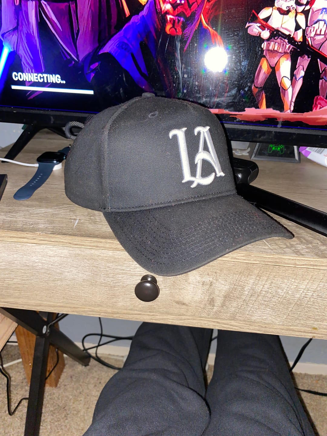 Customer photo review of 920 A-Frame LA Snapback Hat 2.0