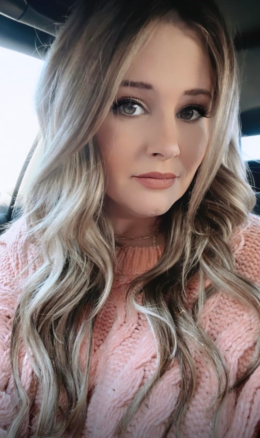 Customer photo review of Human Hair Topper for Women Brown to Blonde Balayage Natural Look #3/8/22