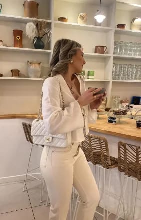 Customer photo review of Amara | Bow Shirt