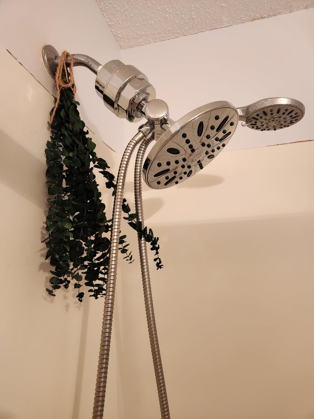Customer photo review of HolyH2O™ Shower Mate (Filter Attachment)