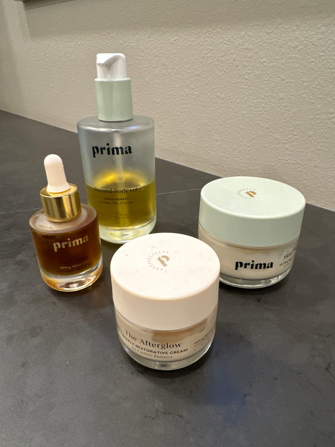 Customer photo review of Night Magic | Clinically Proven Facial Oil for Firmer, Glowing Skin