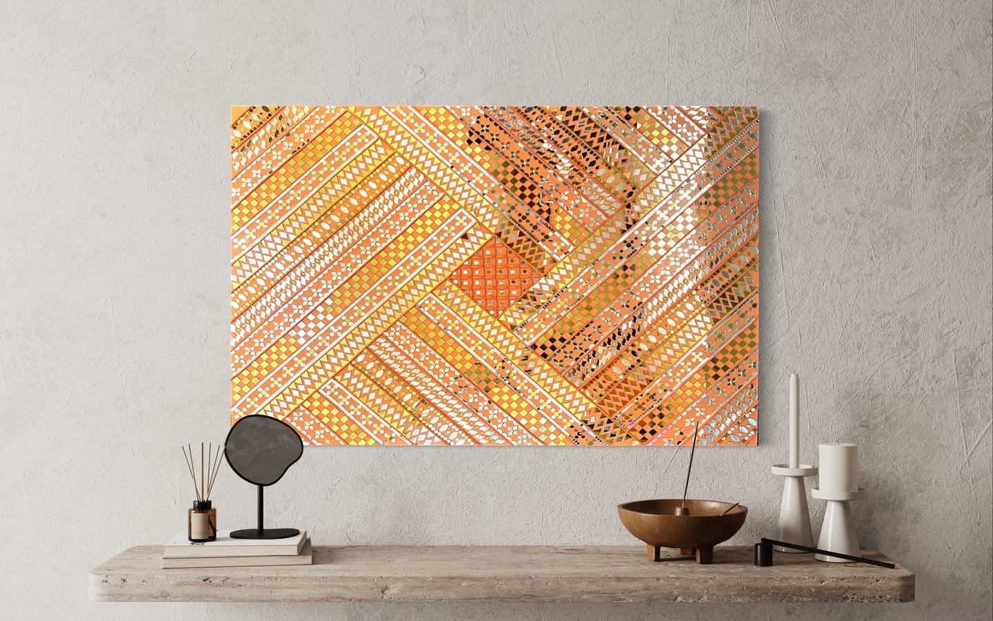 Customer photo review of Unfinished Wood Square Shape | Wood Canvas | Craft Base | DIY Craft Cutout | Up to 36"