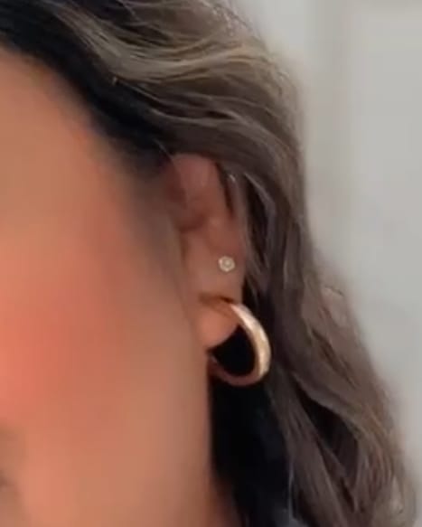 Customer photo review of Aretes Olivia