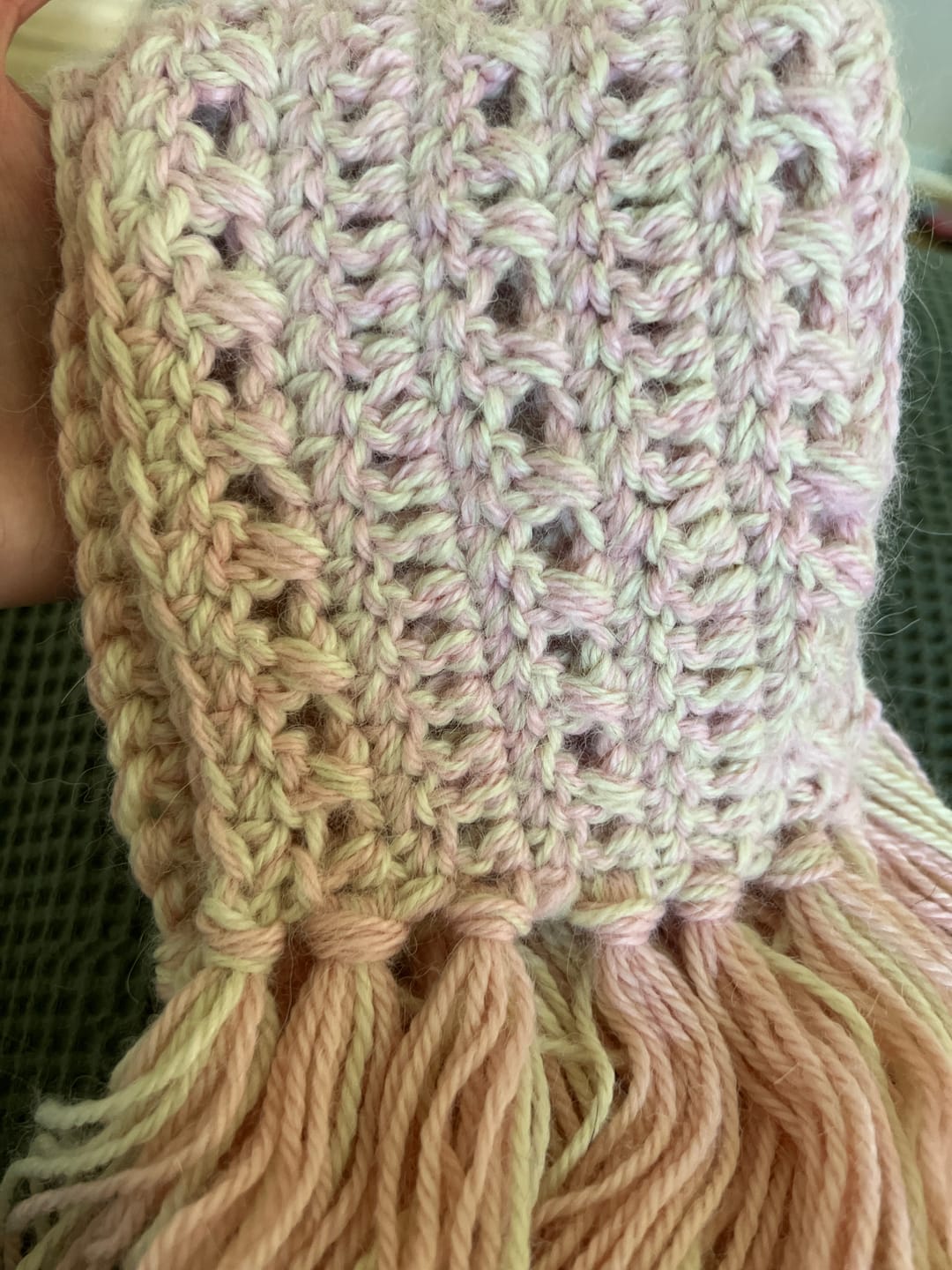 Customer photo review of Alpaca 8 ply