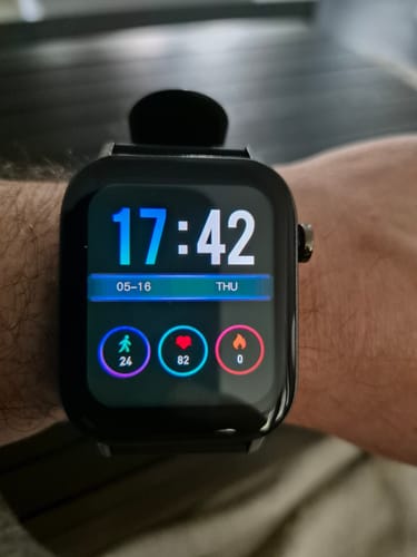 Customer photo review of Guarantee VIP Link - Health smartwatch 2+ Screenprotector