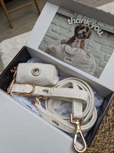 Customer photo review of Marshmallow┃Bouclé Collar