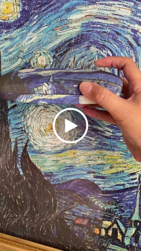 Customer video review of Van gogh Hard Leather Glasses Case