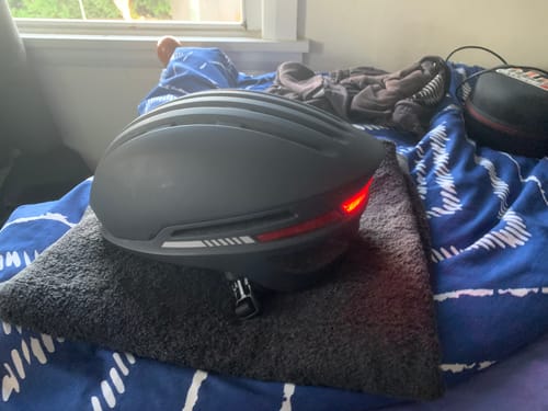 Customer photo review of Smart Cycling Helmet