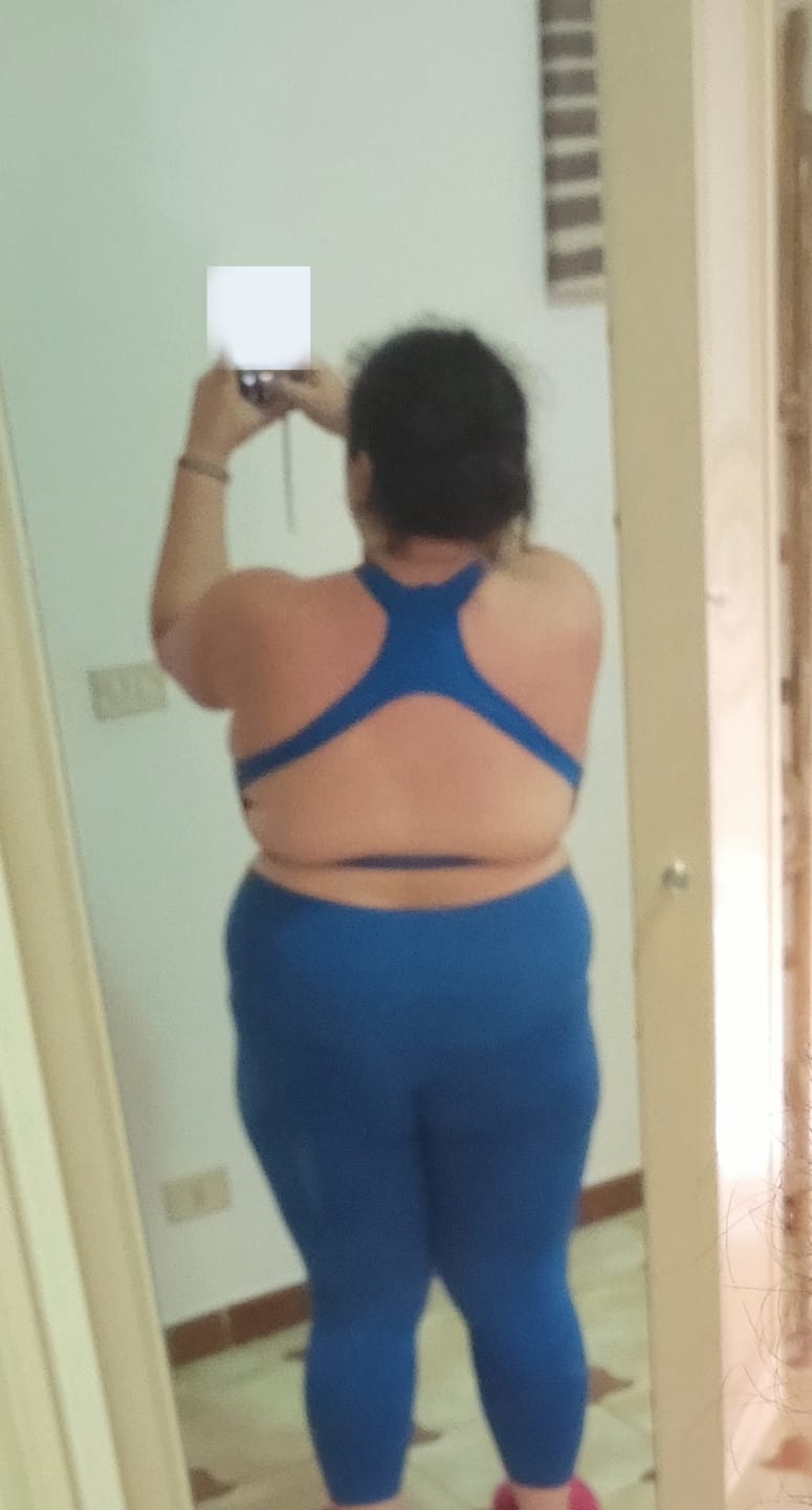 Customer photo review of Pinocchietto All-Up Blu Accidia
