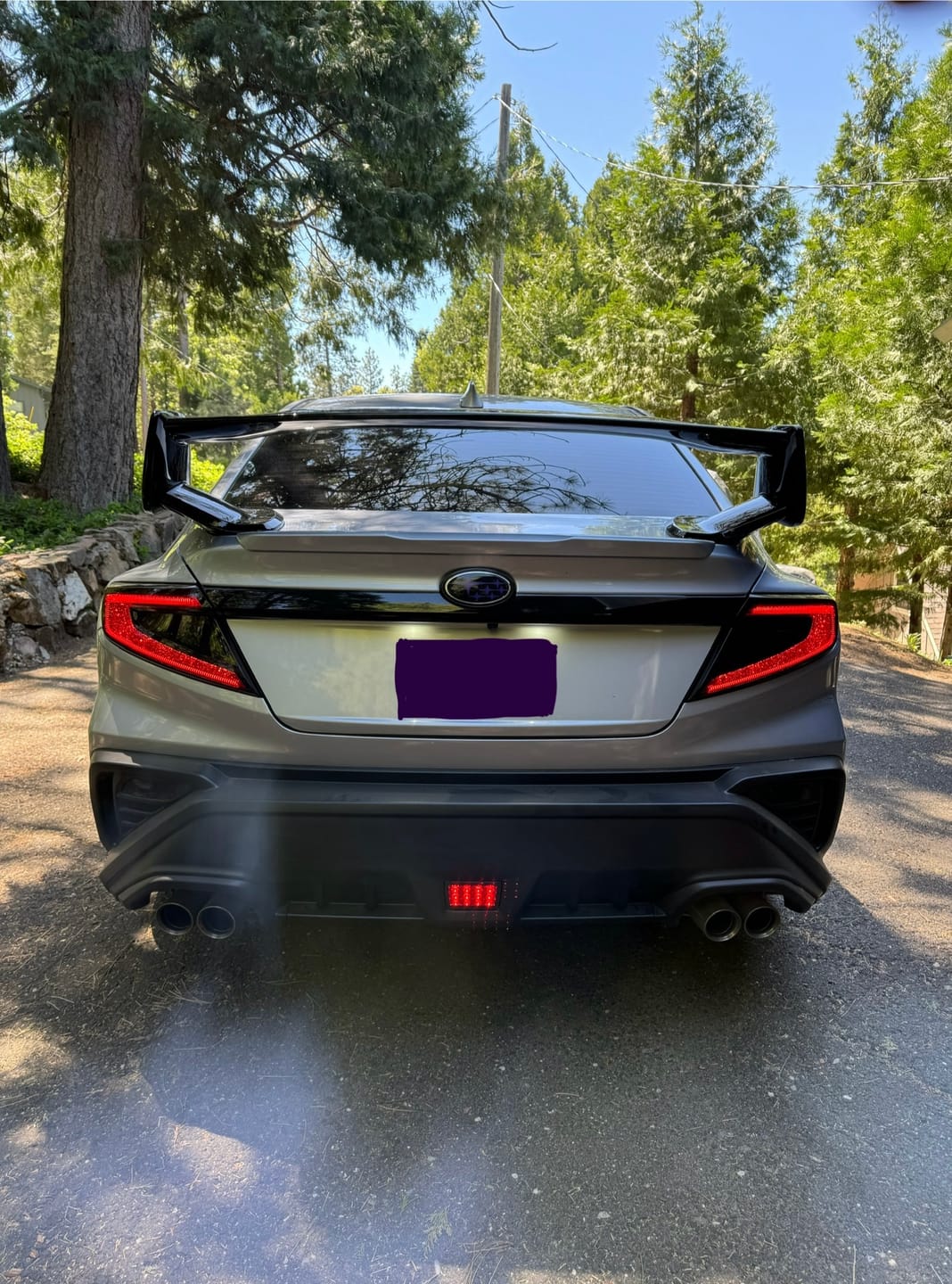 Customer photo review of 2011-24 Subaru WRX & STi F1 Rear Fog Lights
