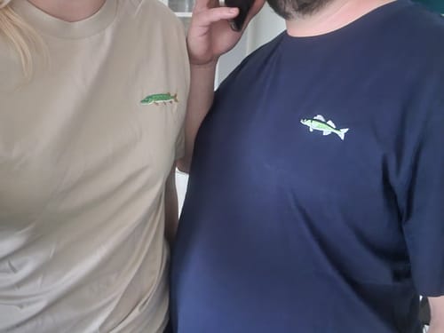 Customer photo review of Left Pike T-shirt