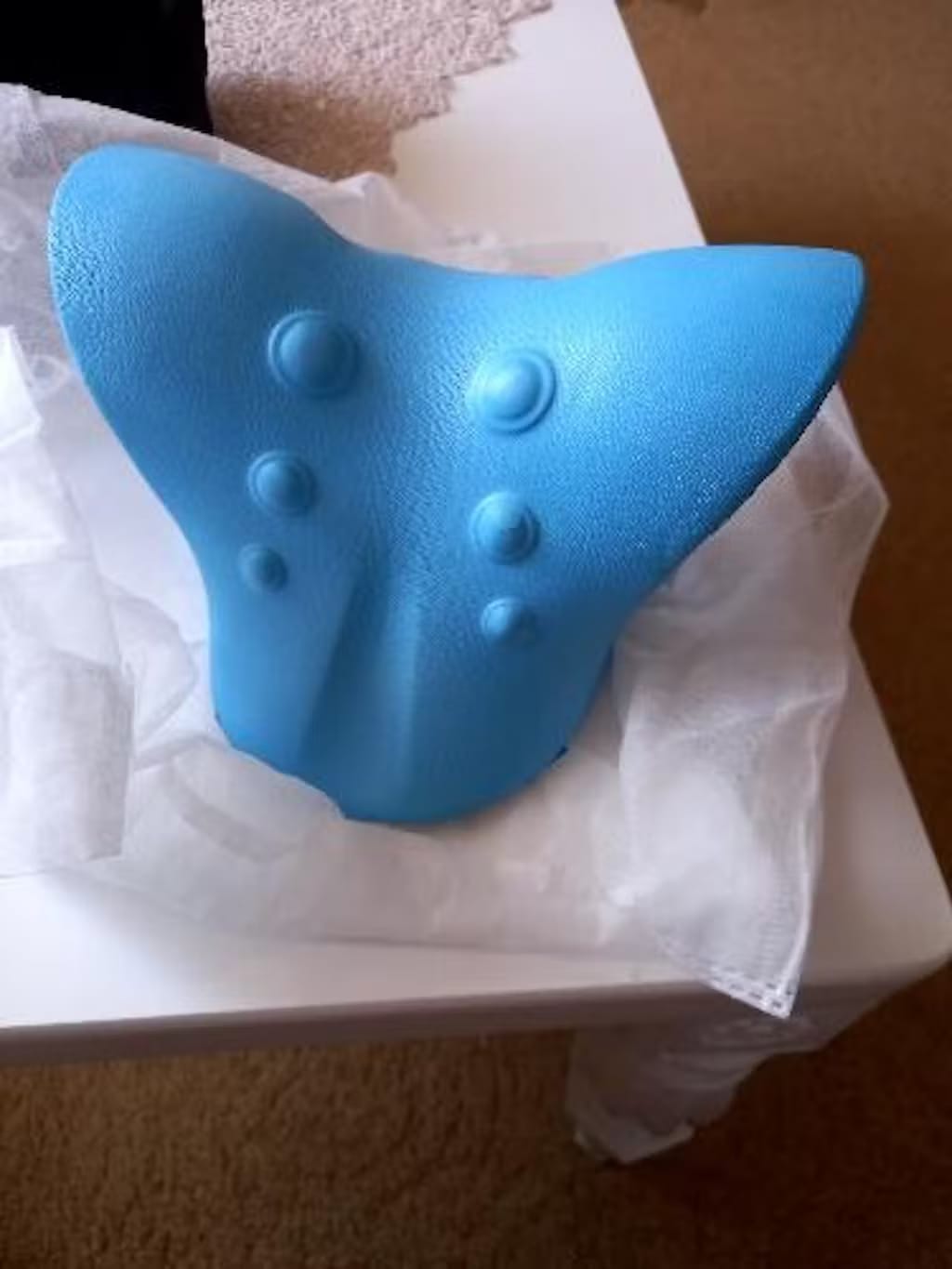 Customer photo review of NeckStretch® - Der Nackenstrecker für Zuhause