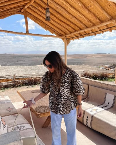 Customer photo review of Leopard Top