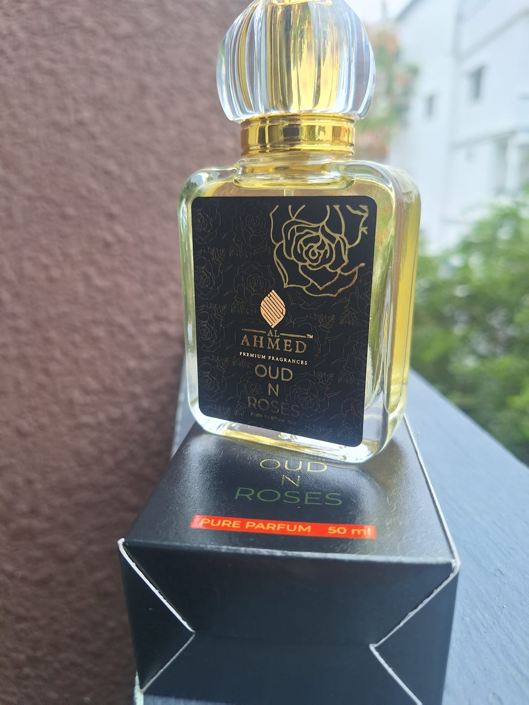 Customer photo review of OUD & ROSES EDP BY AL AHMED EAU DE PARFUM 50ML FOR MEN & WOMEN EDP LONG LASTING