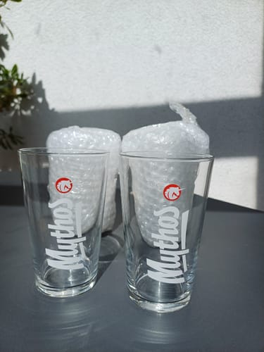 Customer photo review of Mythos beer glass (300ml)