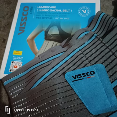 Customer photo review of Lumbocare (Lumbo Sacral Belt) | Provides Support to the Lower Back | Pain solution for Back and Abdomen (Grey)