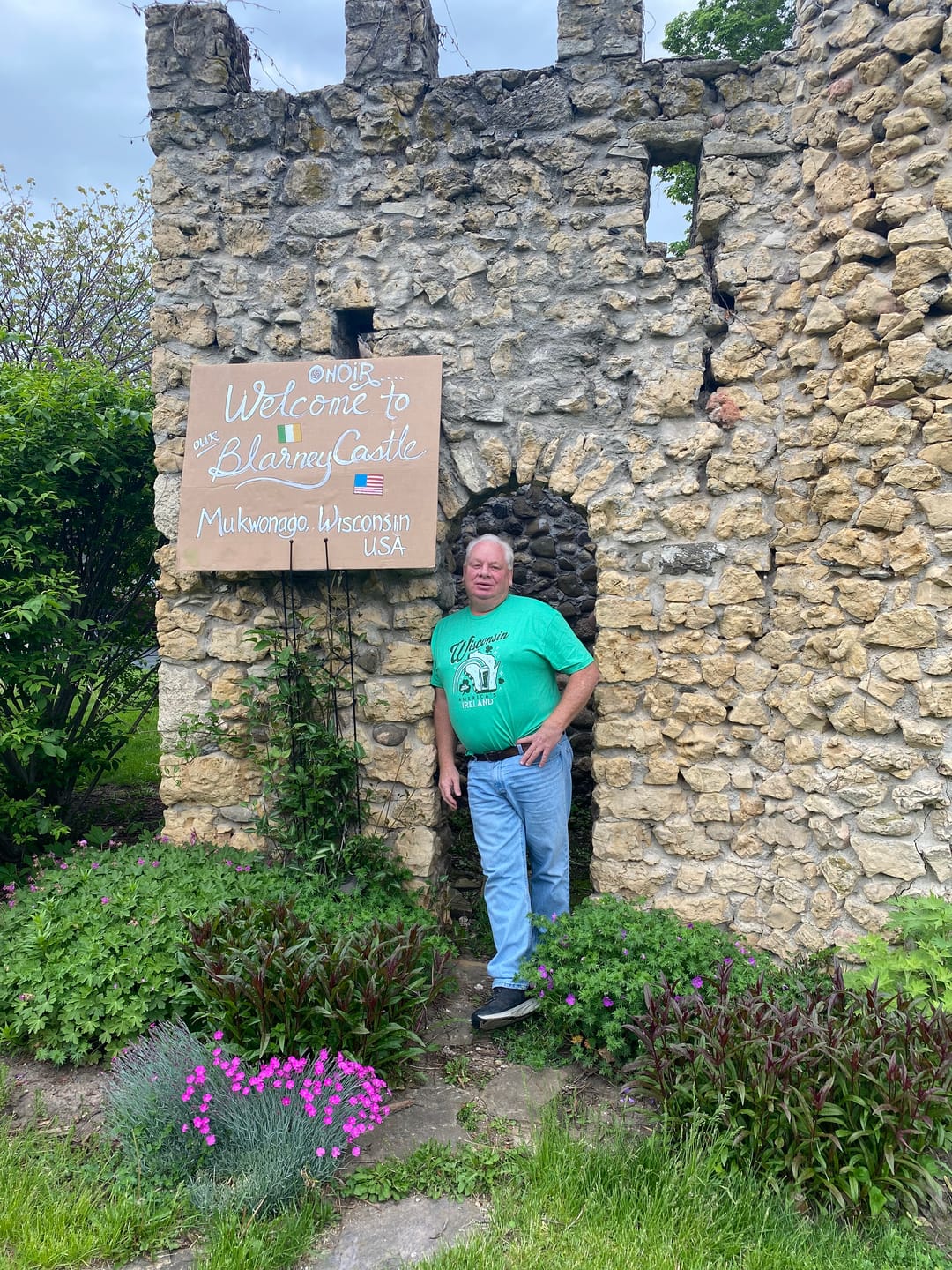 Customer photo review of “Wisconsin America's Ireland” T-Shirt