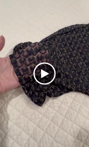 Customer video review of Golden Onyx Dress Coverup-long