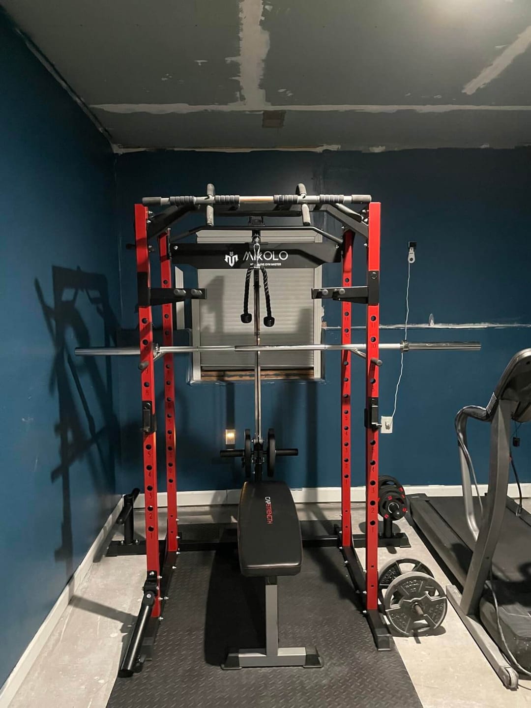 Customer photo review of F4 Power Rack with Lat Pull Down System