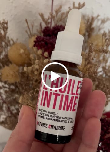 Customer video review of Huile intime CBD - 1200MG