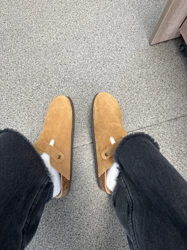 Customer photo review of אינסנסיו נאות אורטופדיות בצבע בז׳