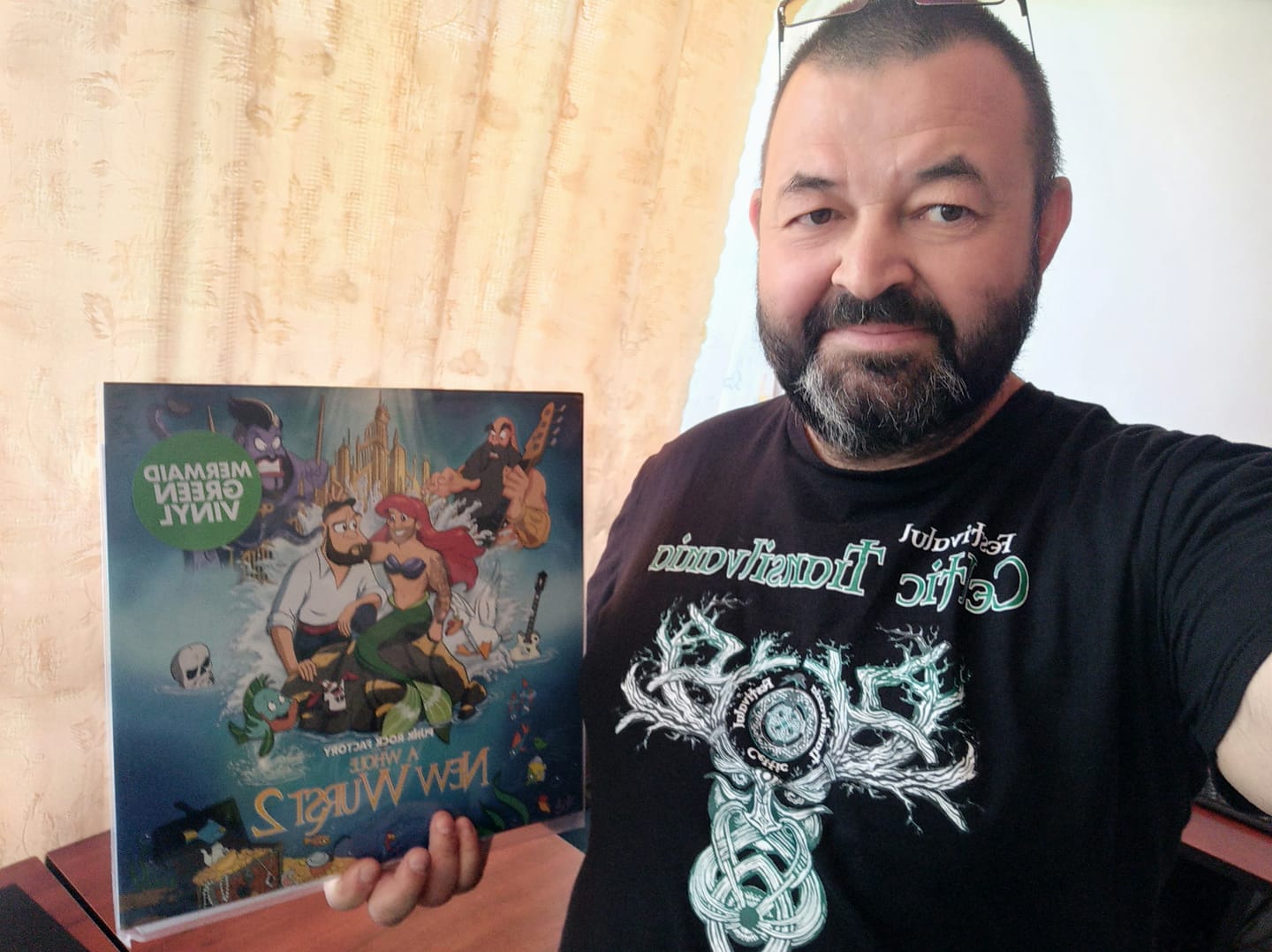 Customer photo review of A Whole New Wurst 2 Vinyl