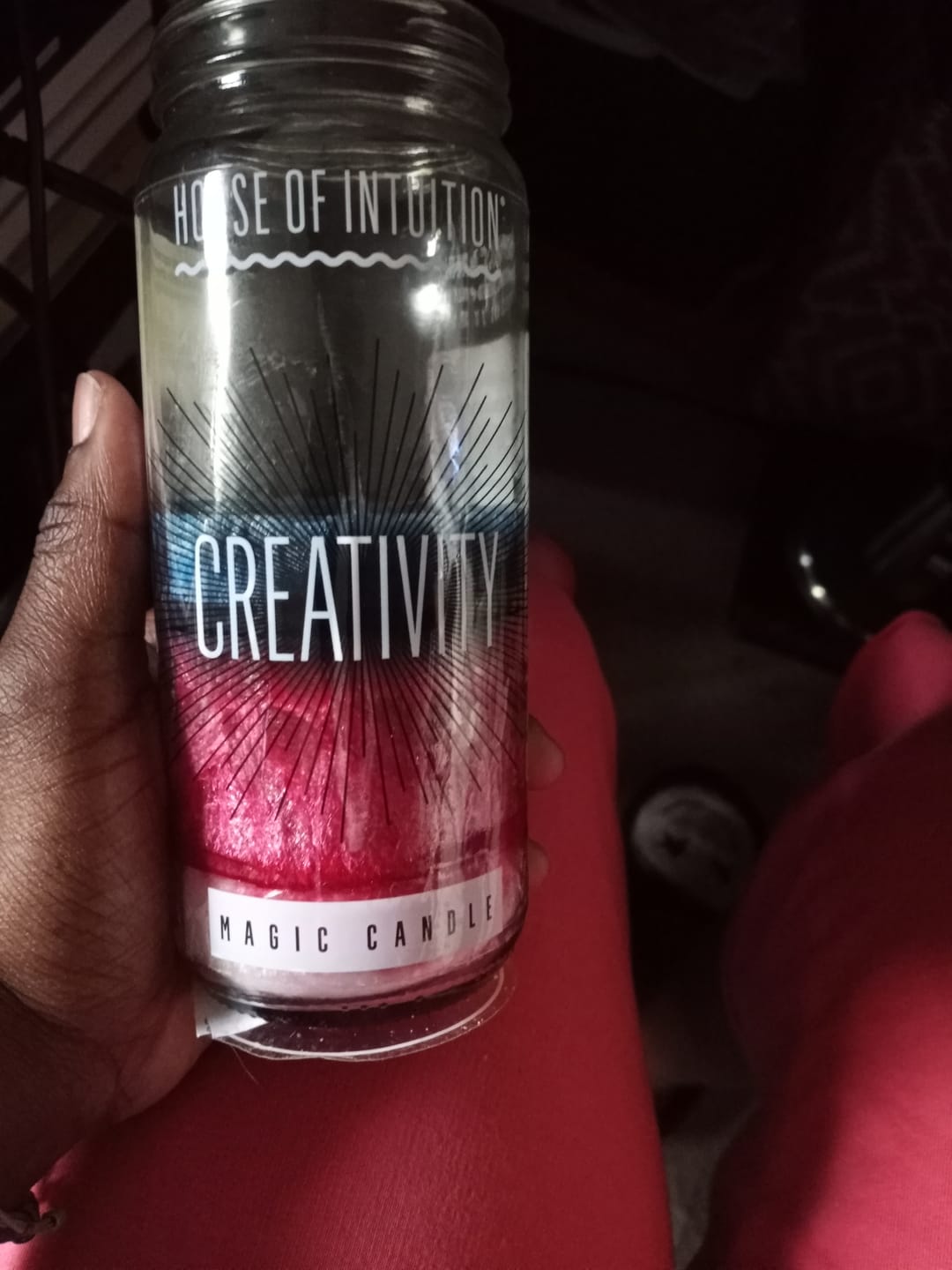Customer photo review of Creativity Magic Candle