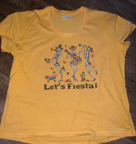 Customer photo review of Cinco De Mayo Dancer DTF Transfer