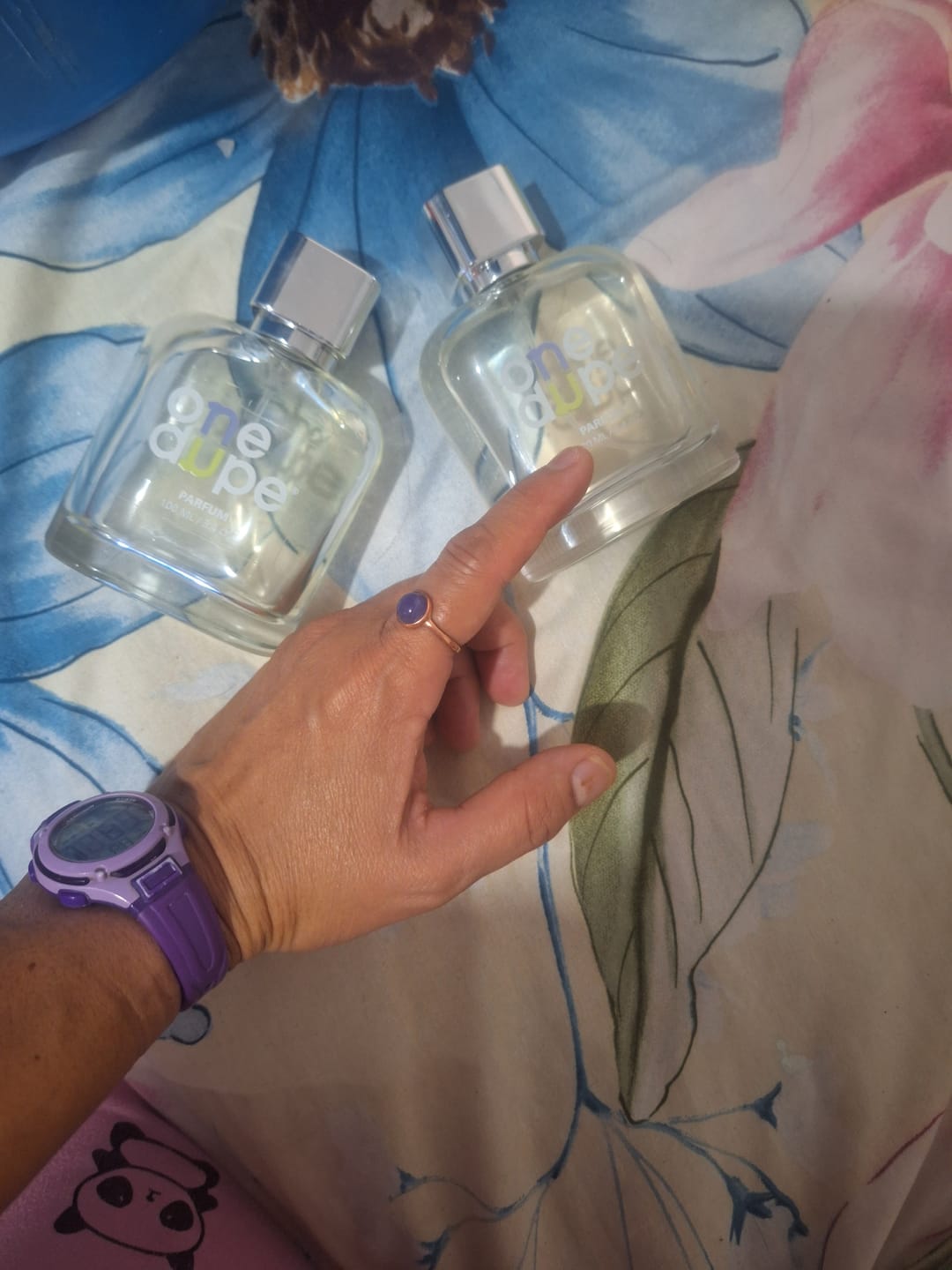 Customer photo review of Perfume inspirado en Santal 33 Le Labo