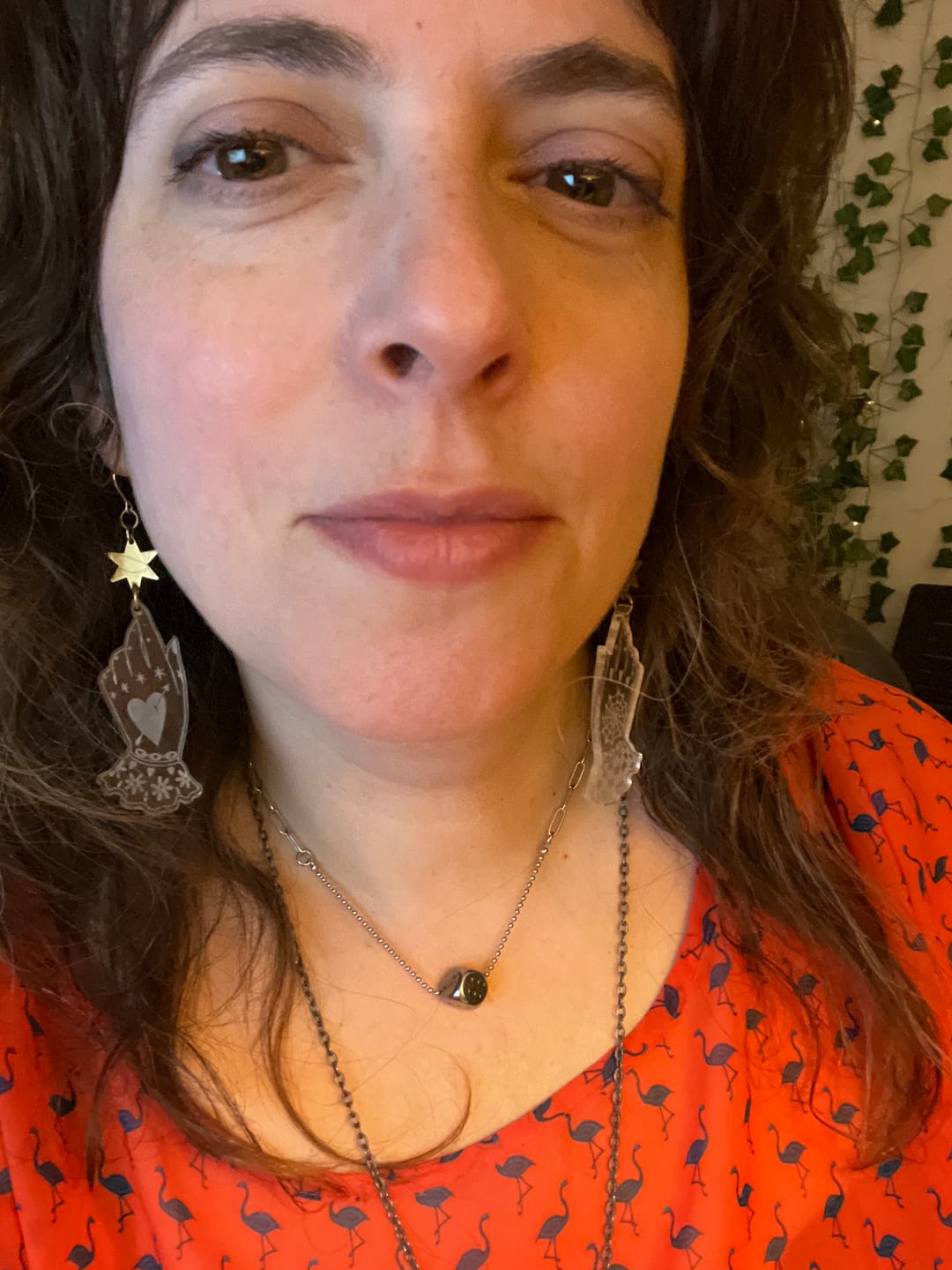 Customer photo review of Talis Dice Necklace