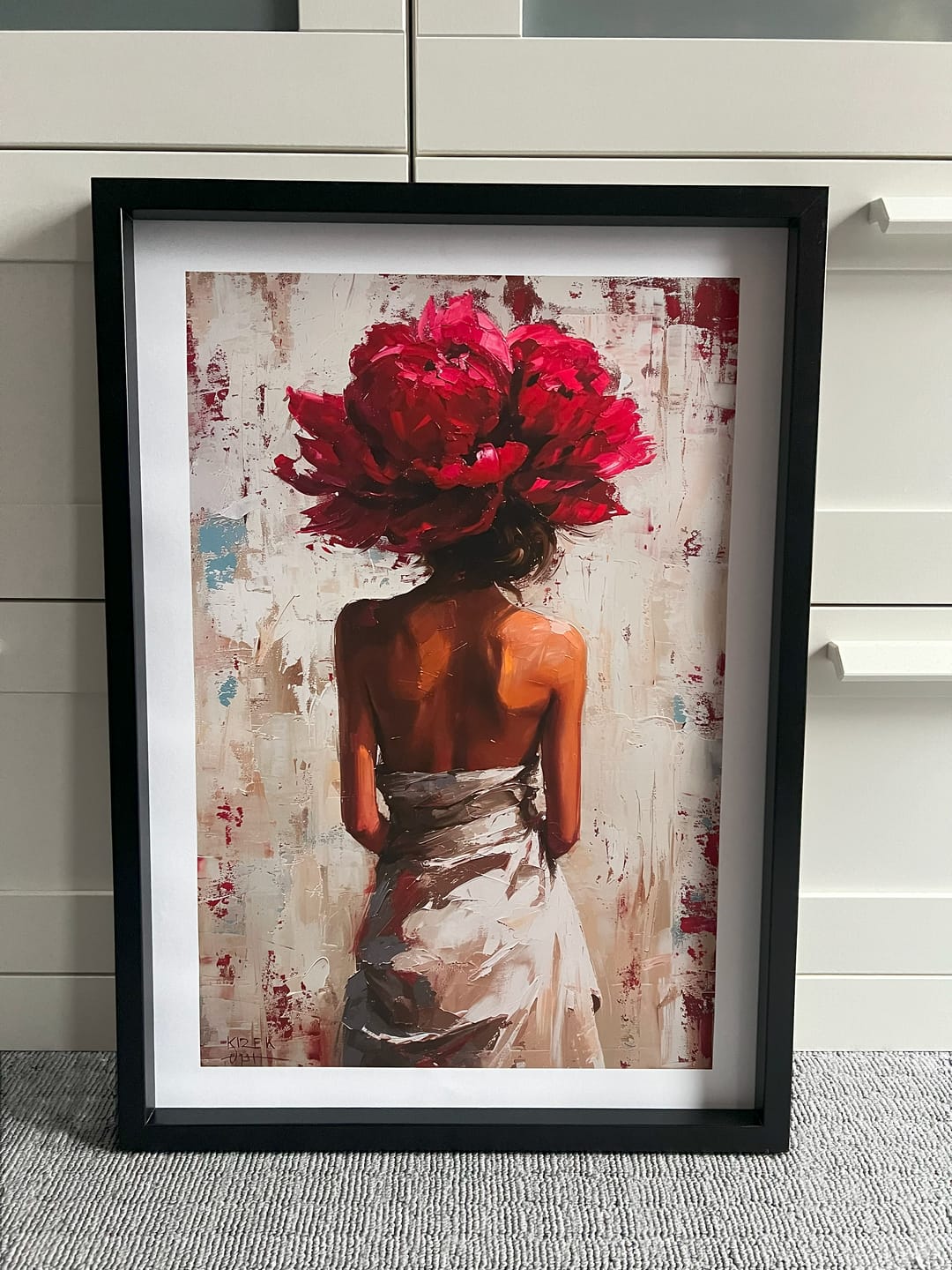 Customer photo review of DESIRE I ART PRINT