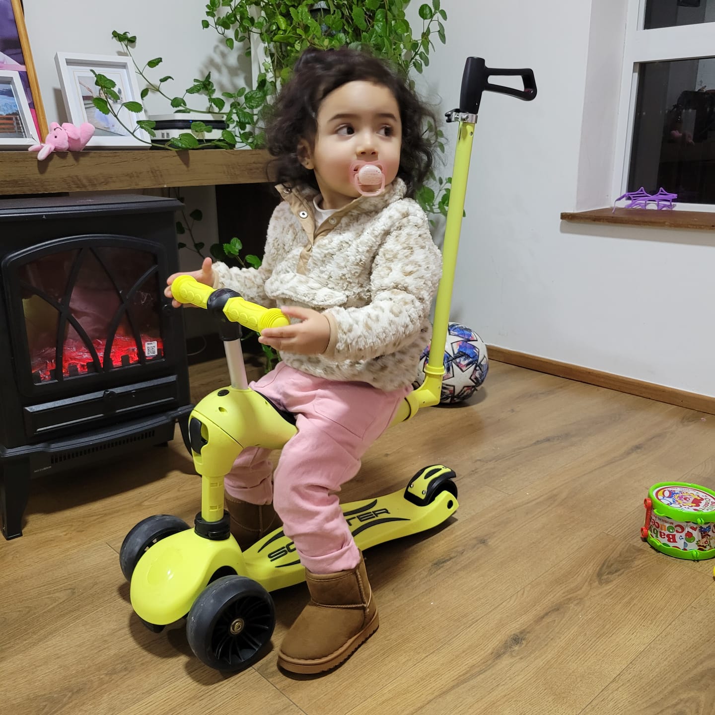 Customer photo review of Scooter para niños y niñas 3 en 1
