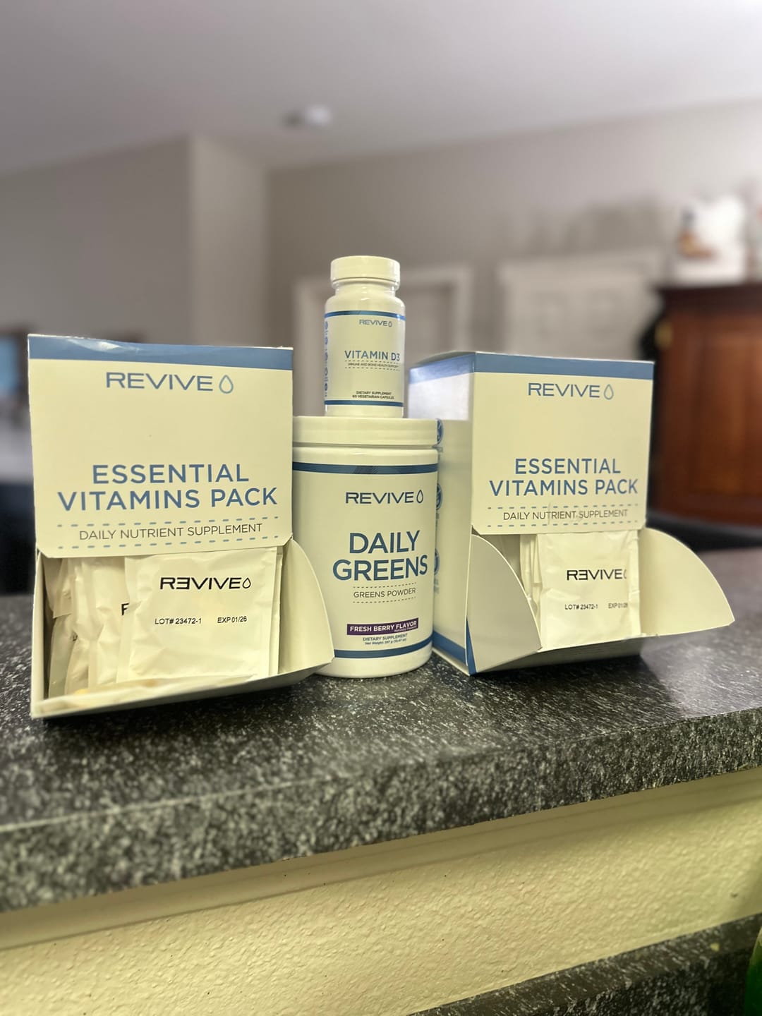 Customer photo review of Essential Vitamins Pack