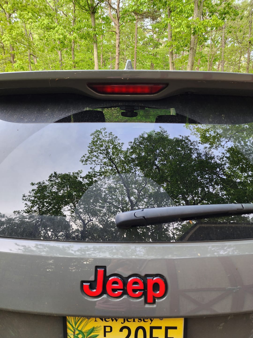 Customer photo review of Jeep Emblem Overlay Decals – Solid Colors | Fits Grand Cherokee, Grand Cherokee L