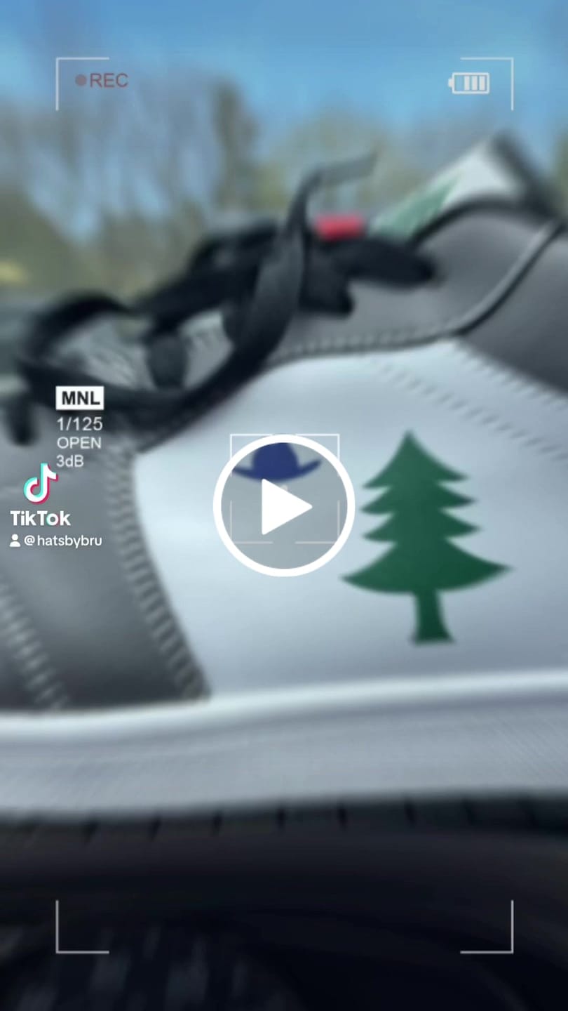 Customer video review of Custom Company Promo Gifts, custom business gifts Personalized Sneakers, Custom Sneakers, Put name or business name on it, AJ1-C03200