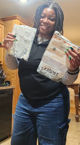 Customer photo review of Premium + Authentic Raw Shea Butter