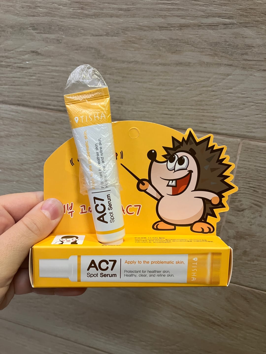 Customer photo review of Dr. Tisha AC7 Анти акне серум с микроигли