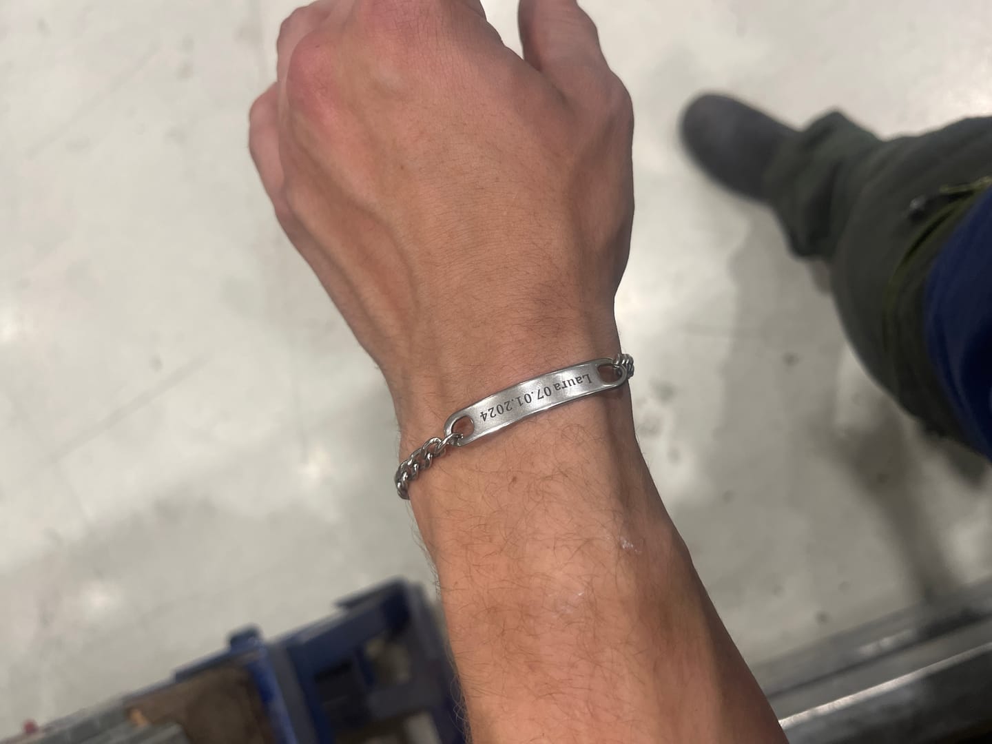 Customer photo review of Pärchen-Armband Set