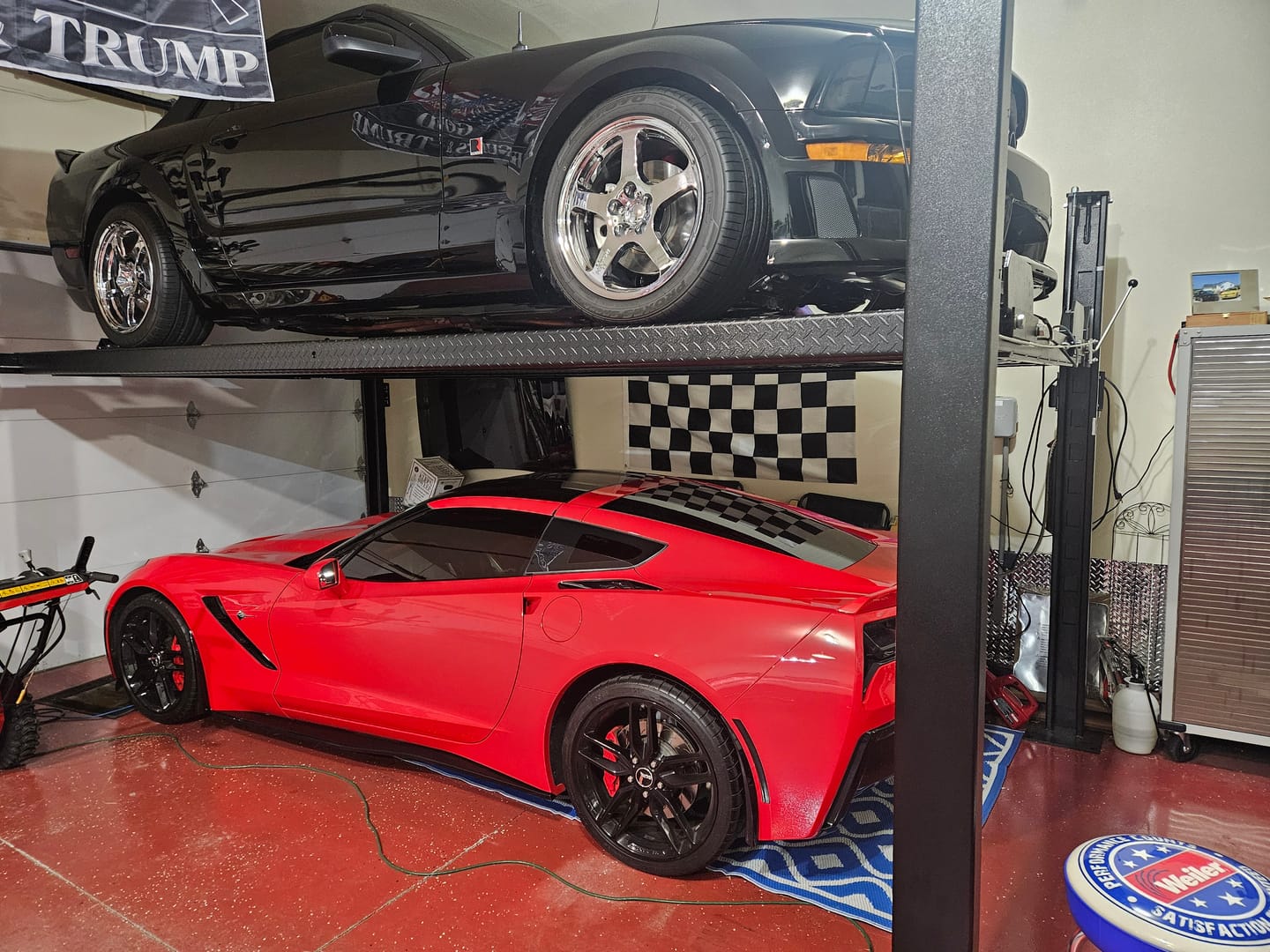 Customer photo review of Corvette C7 Extended Front & Rear Splash Guards