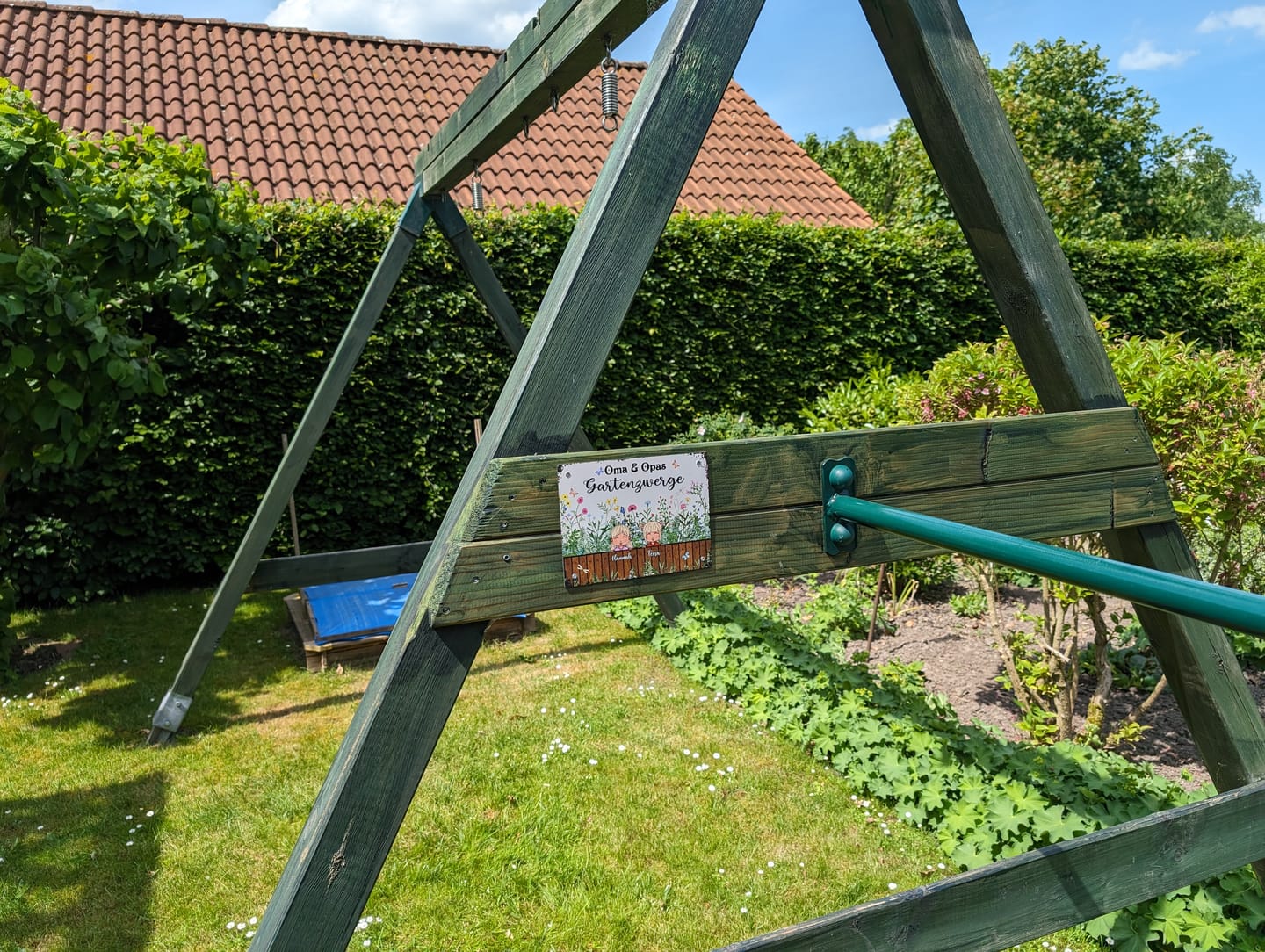 Customer photo review of Omas & Opas Garten - Großeltern-Türschild