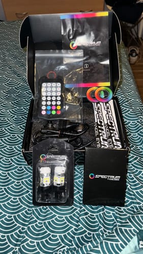 Customer photo review of Spectrum 2in1 LED Headlight Globes