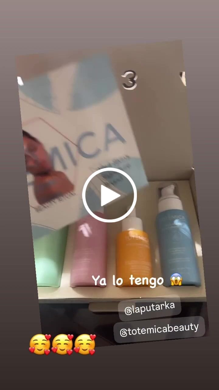 Customer video review of PR BOX Skin Care