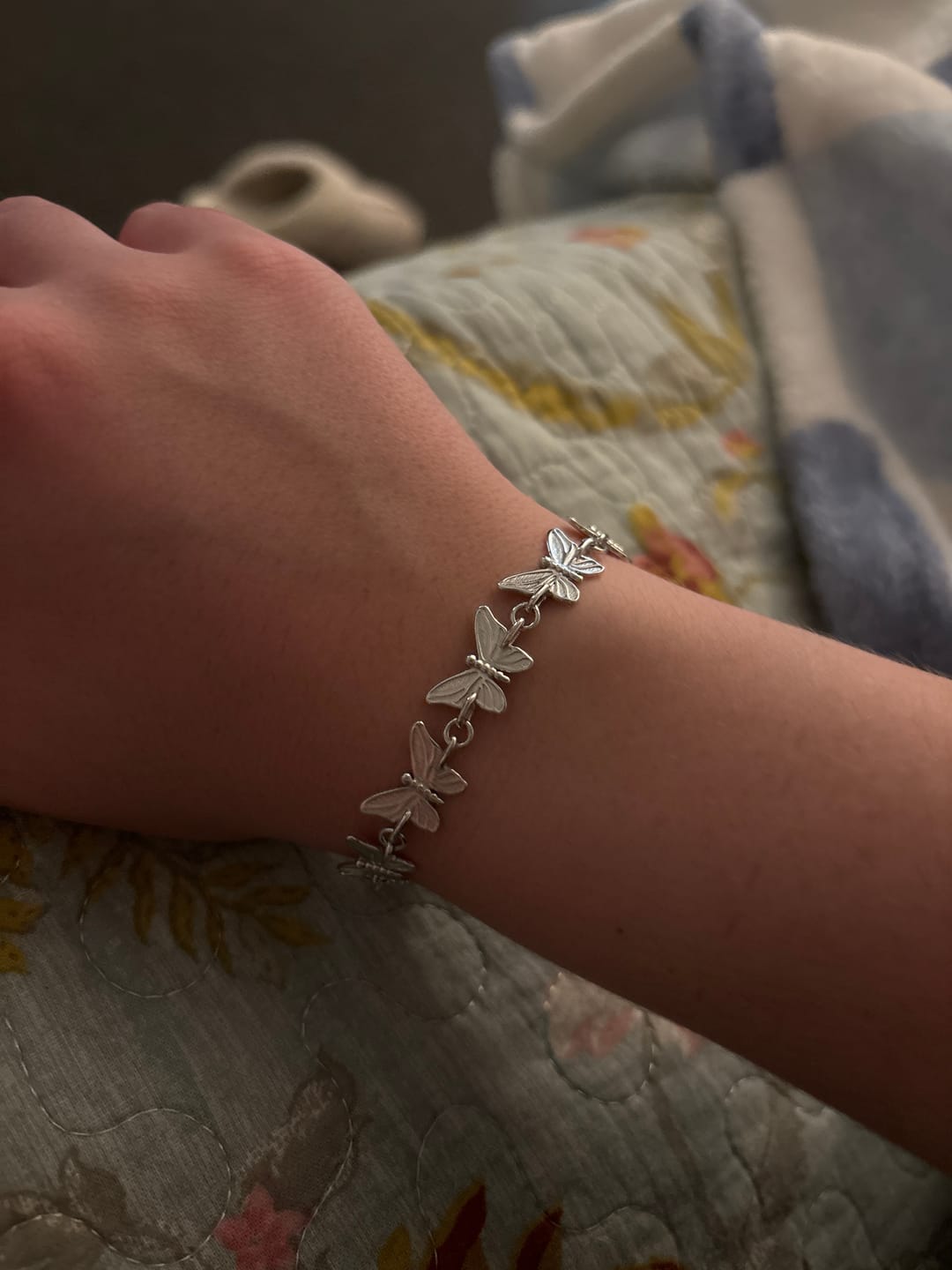 Customer photo review of BUTTERFLY BRACELET (ADJUSTABLE)